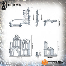 Load image into Gallery viewer, TTCombat Chroma Terrain - Ruined Grand Entrance