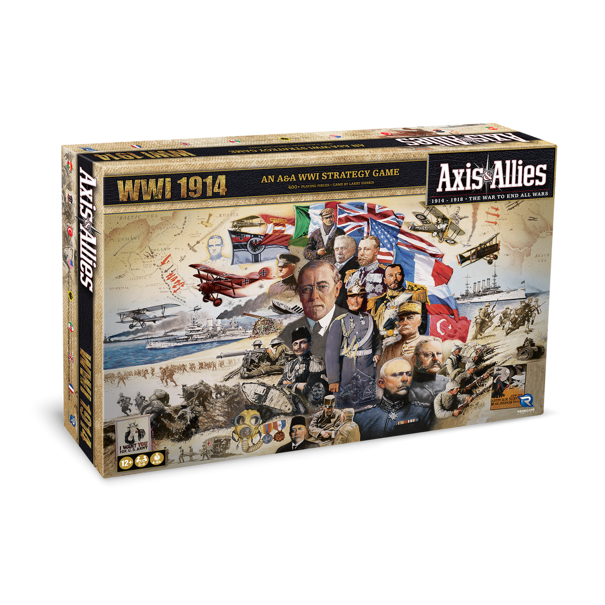 Axis & Allies WWI 1914 (2023 Edition) Travelling Man UK