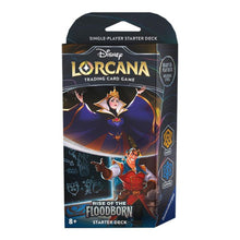 Load image into Gallery viewer, Disney Lorcana TCG: Rise of the Floodborn Starter Deck Tactical Teamwork (B-Grade)