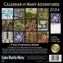 Load image into Gallery viewer, Loke Calendar of Many Adventures 2024