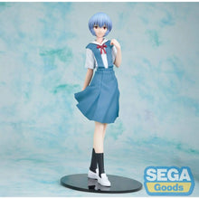 Load image into Gallery viewer, Rebuild of Evangelion: Rei Ayanami (Uniform Ver) High Premium Statue