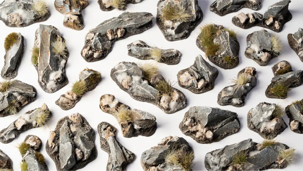 Gamers Grass Basing Bits Rocks