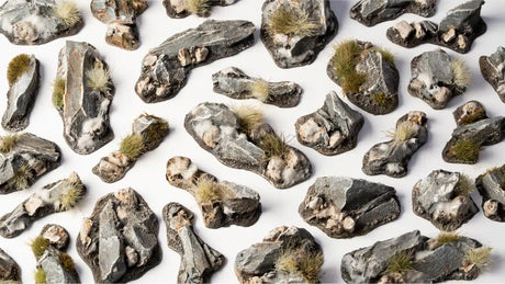 Gamers Grass Basing Bits Rocks