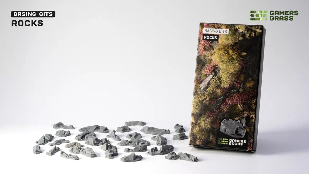 Gamers Grass Basing Bits Rocks