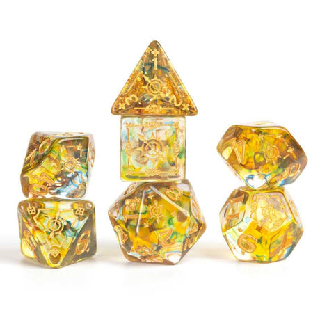 Dungeons & Dragons Adventure Dice by Sirius Dice: Ranger (Gold)