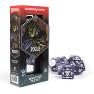 Dungeons & Dragons Adventure Dice by Sirius Dice: Rogue - Purple