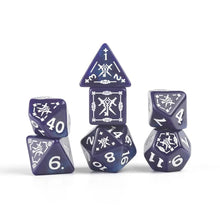 Load image into Gallery viewer, Dungeons &amp; Dragons Adventure Dice by Sirius Dice: Rogue - Purple