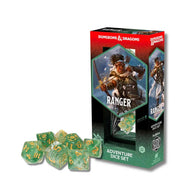 Dungeons & Dragons Adventure Dice by Sirius Dice: Ranger - White & Green