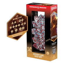Load image into Gallery viewer, Dungeons &amp; Dragons Adventure Dice by Sirius Dice: Artificer - Clear