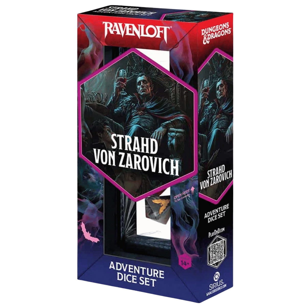 Dungeons & Dragons Adventure Dice Set - Darklord Strahd von Zarovich
