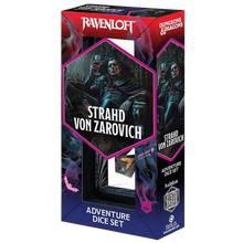 Load image into Gallery viewer, Dungeons &amp; Dragons Adventure Dice Set - Darklord Strahd von Zarovich