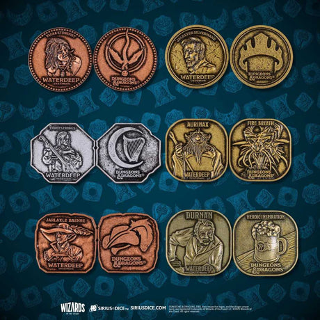 Dungeons & Dragons by Sirius Dice: Yawning Portal Treasure Pack - Water Deep Collection Blind Bag