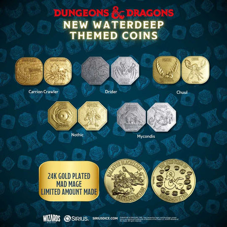 Dungeon & Dragon by Sirius Dice - Undermountain Treasure Pack