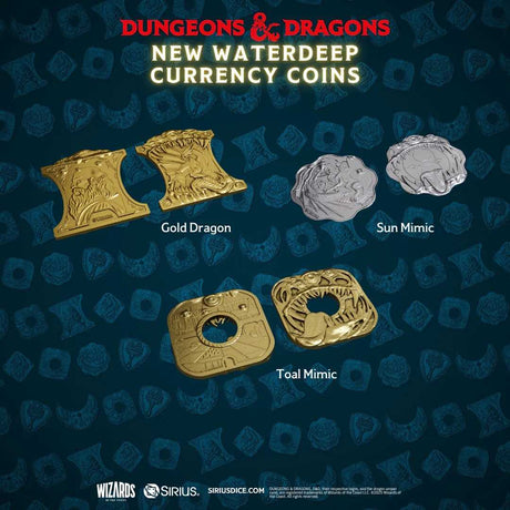 Dungeon & Dragon by Sirius Dice - Undermountain Treasure Pack