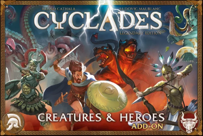 Cyclades: Legendary Edition Creatures & Heroes Add On