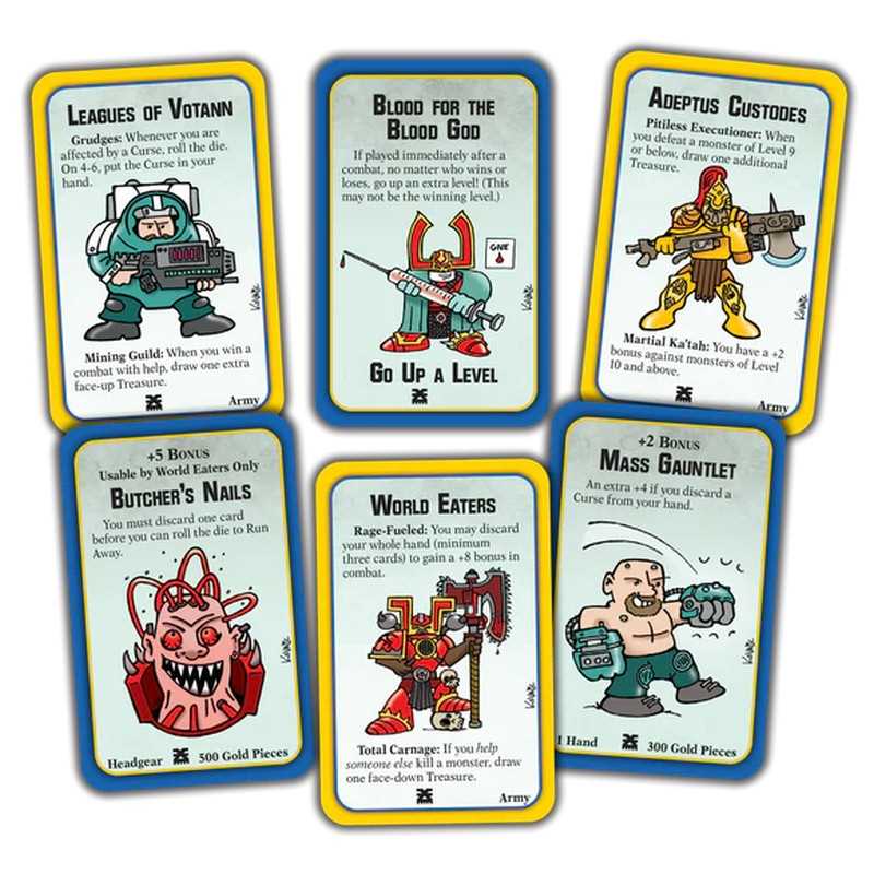 Munchkin Warhammer 40000 Grudges and Gore Expansion