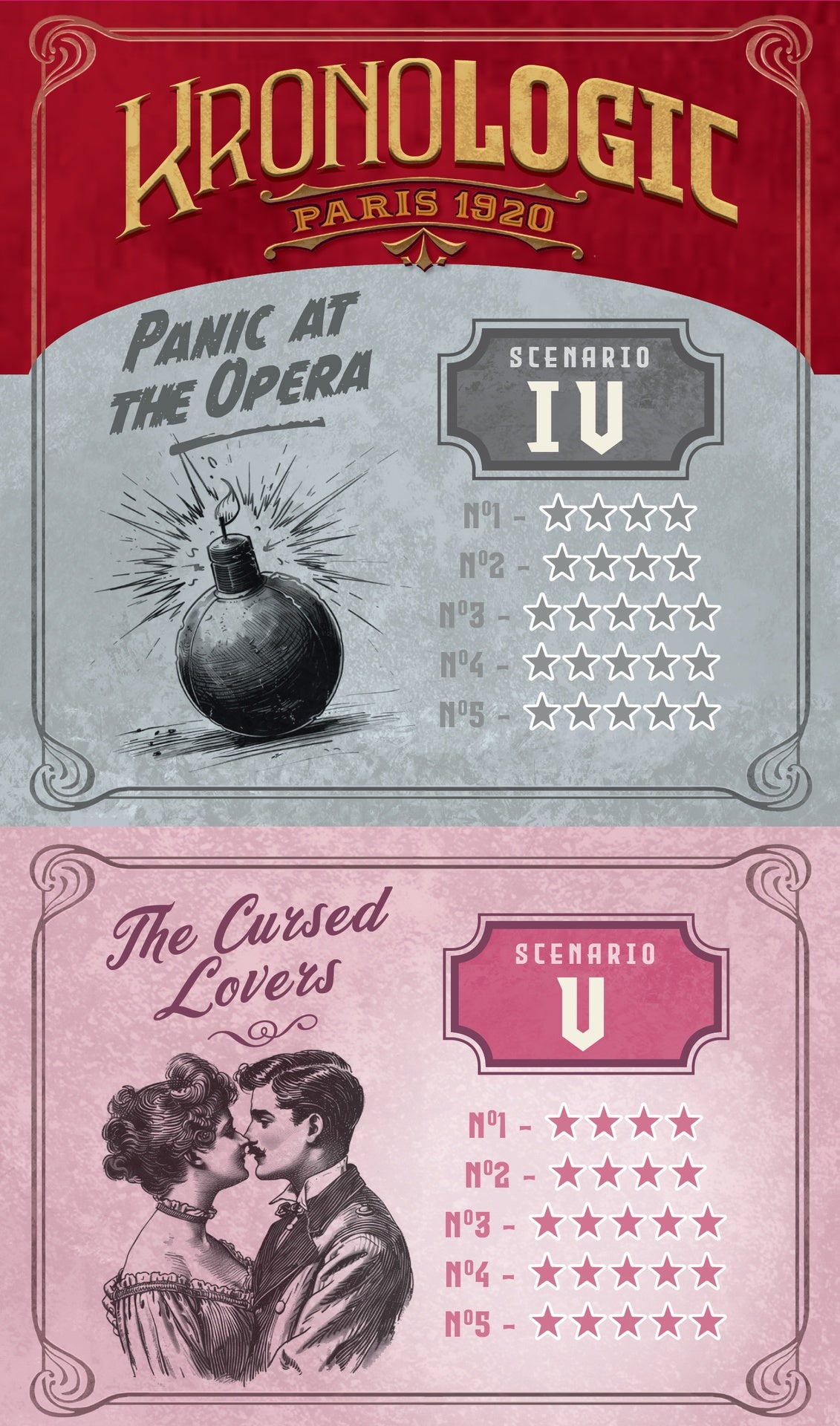 Kronologic Paris 1920 - Panic at the Opera & The Cursed Lovers
