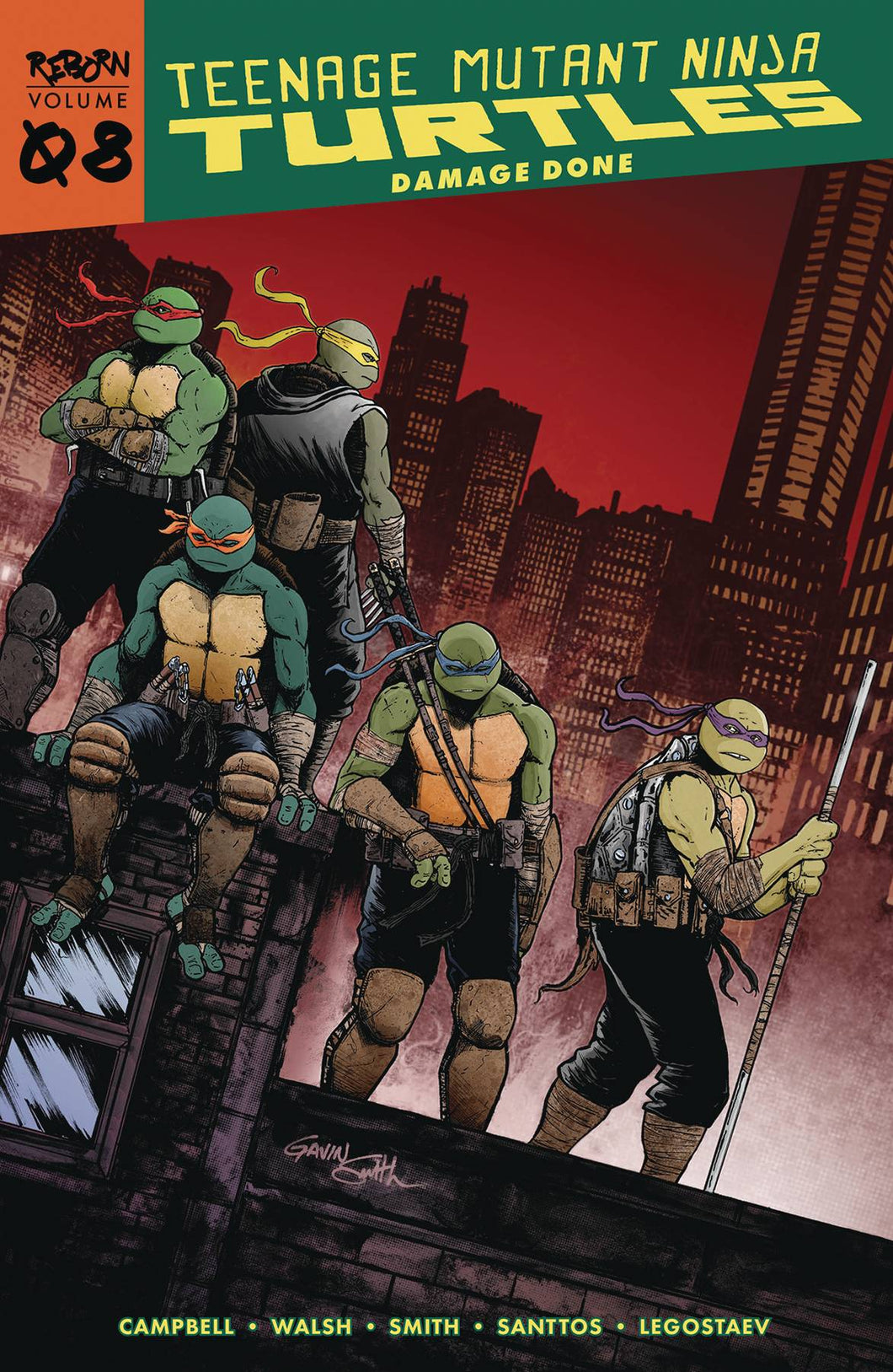 Teenage Mutant Ninja Turtles Reborn Volume 8