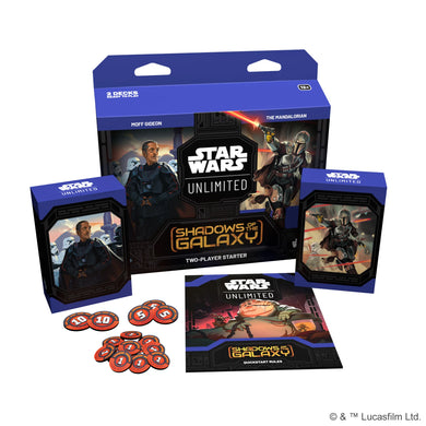 Star Wars Unlimited Shadows of the Galaxy 2-Player Starter