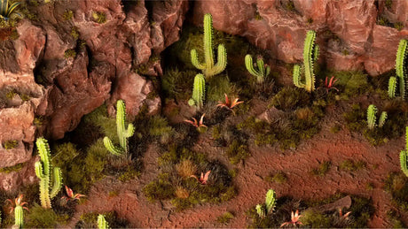 Gamers Grass Basing Bits Saguaro Cacti