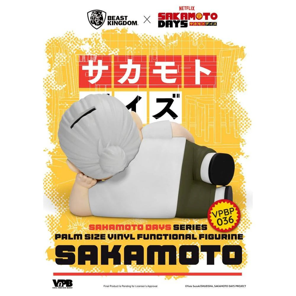 Sakamoto Days Piggy Vinyl Bank Taro Sakamoto