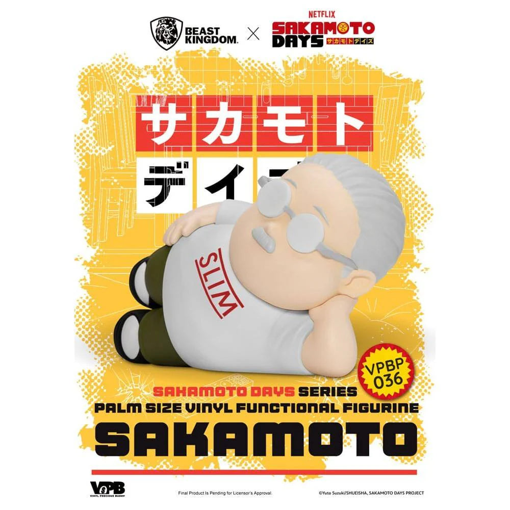 Sakamoto Days Piggy Vinyl Bank Taro Sakamoto