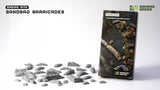 Gamers Grass Basing Bits Sandbag Barricades