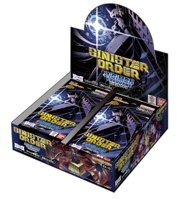 Digimon Card Game Extra Booster Sinister Order Display (EX-10)