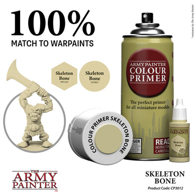 The Army Painter Colour Primer Spray - Skeleton Bone