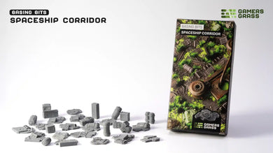 Gamers Grass Basing Bits Spaceship Corridor