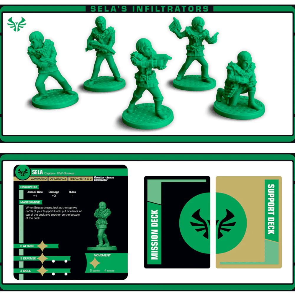 Star Trek Away Missions Sela's Infiltrators Expansion Travelling Man UK