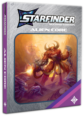 Starfinder RPG 2nd Edition Alien Core Retailer Cover