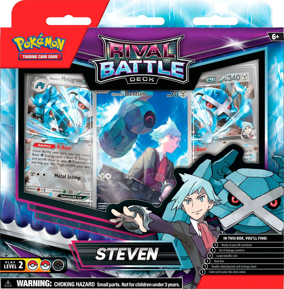 Pokemon TCG May 2025 Rival Battle Decks Steven / Marnie – Travelling Man UK