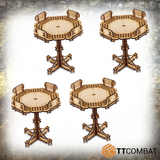 TTCombat Tabletop Scenics - Industrial Stilt Pods