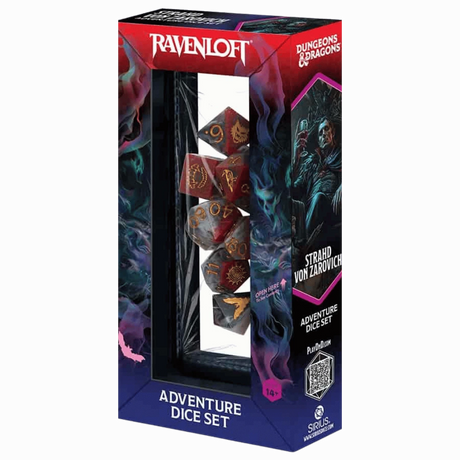 Dungeons & Dragons Adventure Dice Set - Darklord Strahd von Zarovich
