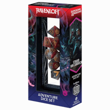 Load image into Gallery viewer, Dungeons &amp; Dragons Adventure Dice Set - Darklord Strahd von Zarovich