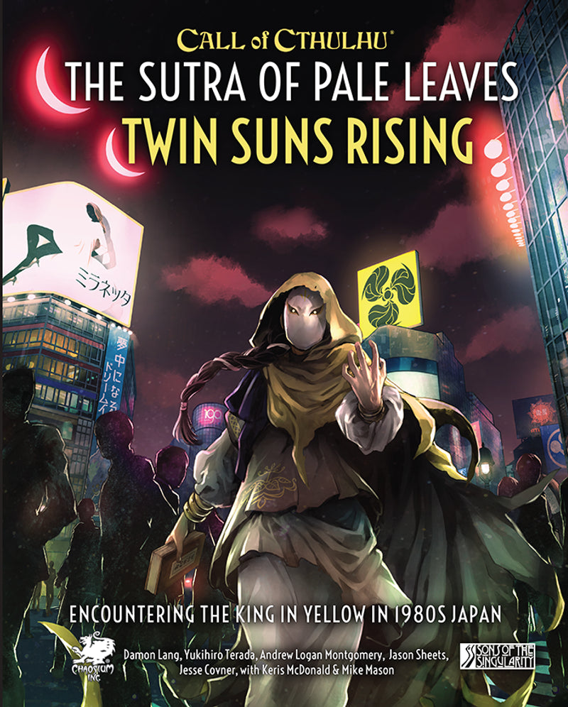 Call of Cthulhu RPG The Sutra of Pale Leaves - Twin Suns Rising