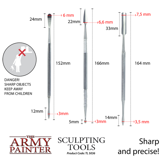 The Army Painter Sculpting Tools