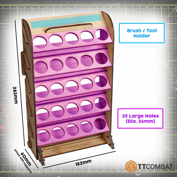 TTCombat Universal Colour Paint Rack 25
