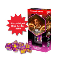 Dungeons & Dragons Adventure Dice by Sirius Dice: Tasha the Witch Queen Sharp-Edged