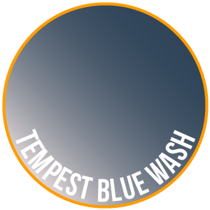 Zwei Dünne Schichten In Tempest Blue-Waschung