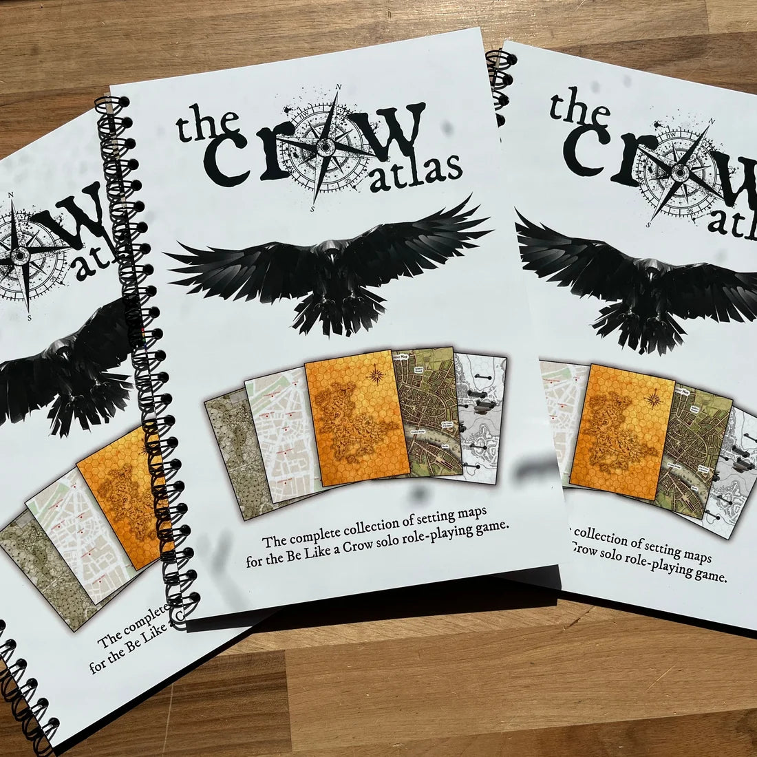 Be Like a Crow RPG Crow Atlas