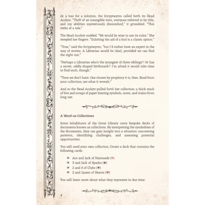 The Librarian's Apprentice RPG: Song of the Scryptwyrm