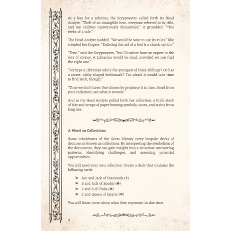The Librarian's Apprentice RPG: Song of the Scryptwyrm