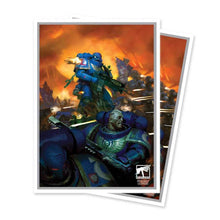 Load image into Gallery viewer, Warhammer 40,000: 105ct Apex Deck Protectors Space Marines Adeptus Astartes