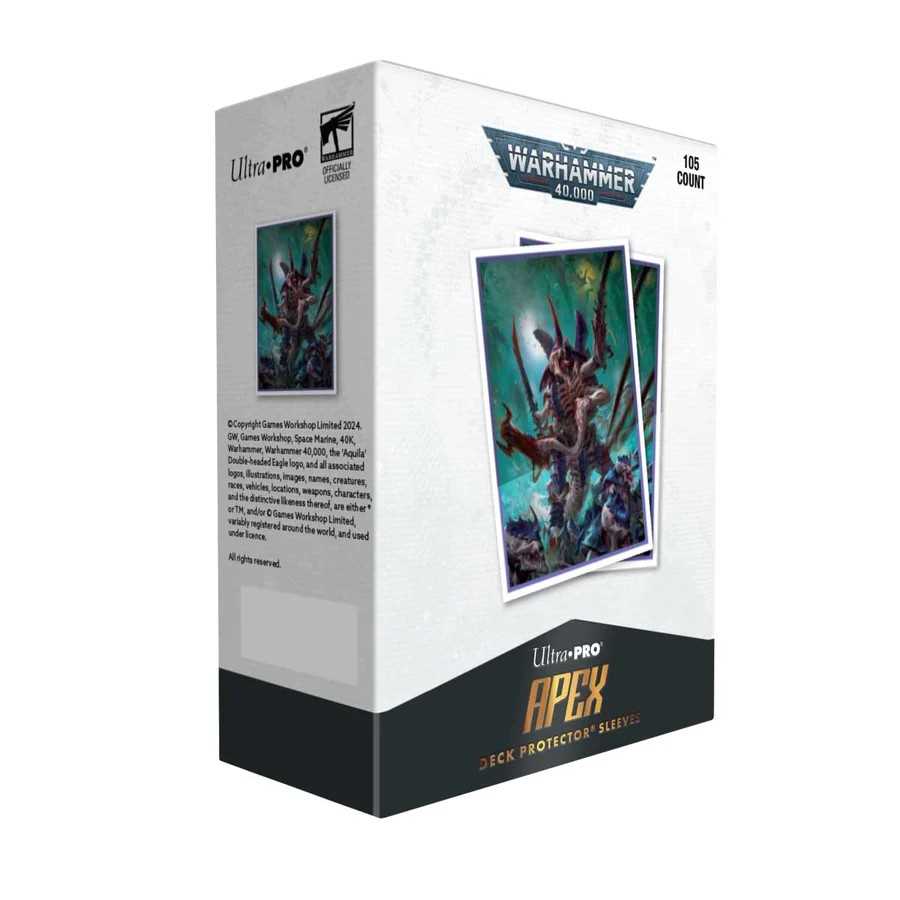 Warhammer 40,000: 105ct Apex Deck Protectors Tyranid