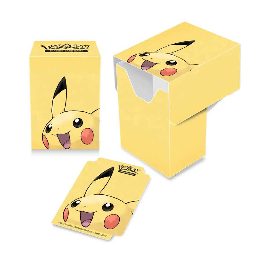 Pokemon Pikachu Full View Deck Box