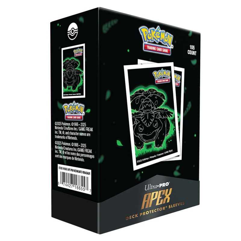 Ultra Pro: Pokemon Neon Kanto Apex Deck Protector Sleeves - Venusaur (105 ct)