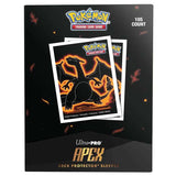 Ultra Pro: Pokemon Neon Kanto Apex Deck Protector Sleeves - Charizard (105 ct)