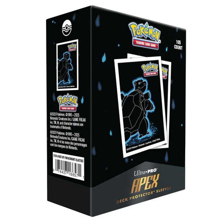 Ultra Pro: Pokemon Neon Kanto Apex Deck Protector Sleeves - Blastoise (105 ct)